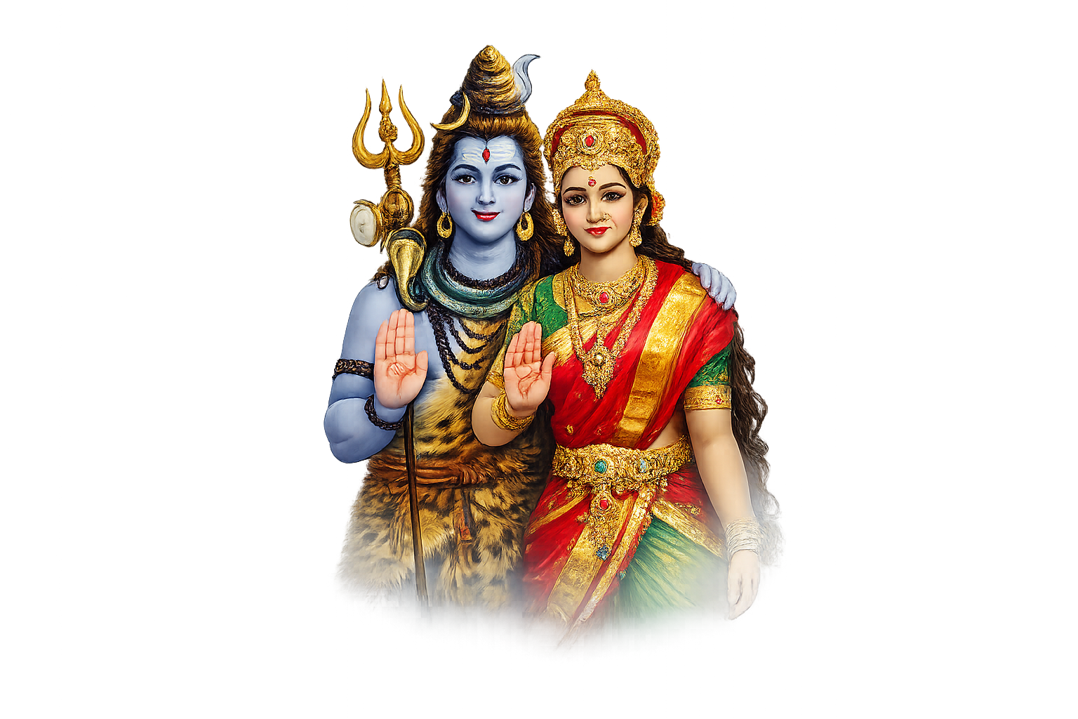 Siva and Parvati